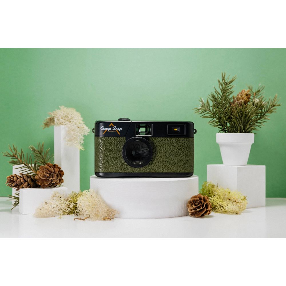 トイカメラ CampSnapフォレストグリーン Campsnap digital camera, forest green