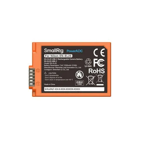 SmallRig-4967-EN-EL25-USB-C-Rechargeable-Camera-Battery-oranje_2.jpg
