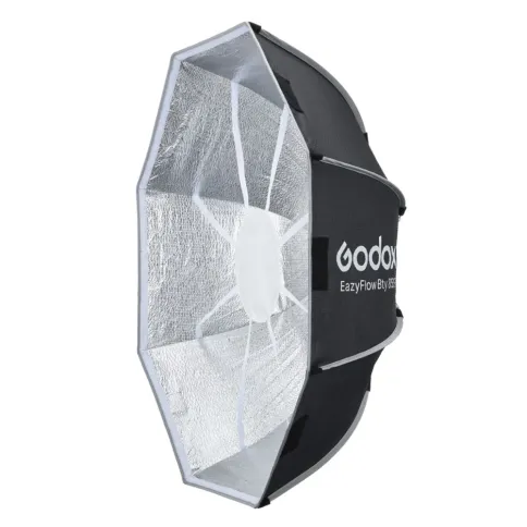 Godox EazyFlow Foldable Beauty Dish 85 Bowens - Silver_1.webp