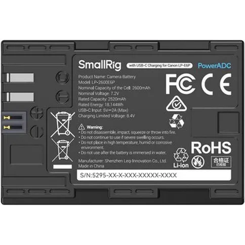 SmallRig-5295-Camera-Battery-with-USB-C-Charging-for-Canon-LP-E6P_6.jpg