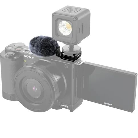 SmallRig_Cold_Shoe Adapter_with_Windshield_for_Sony_ZV-E10_and_ZV-1 3526_3.jpg