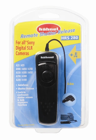 Hähnel HRS 280 cable release Sony SLR