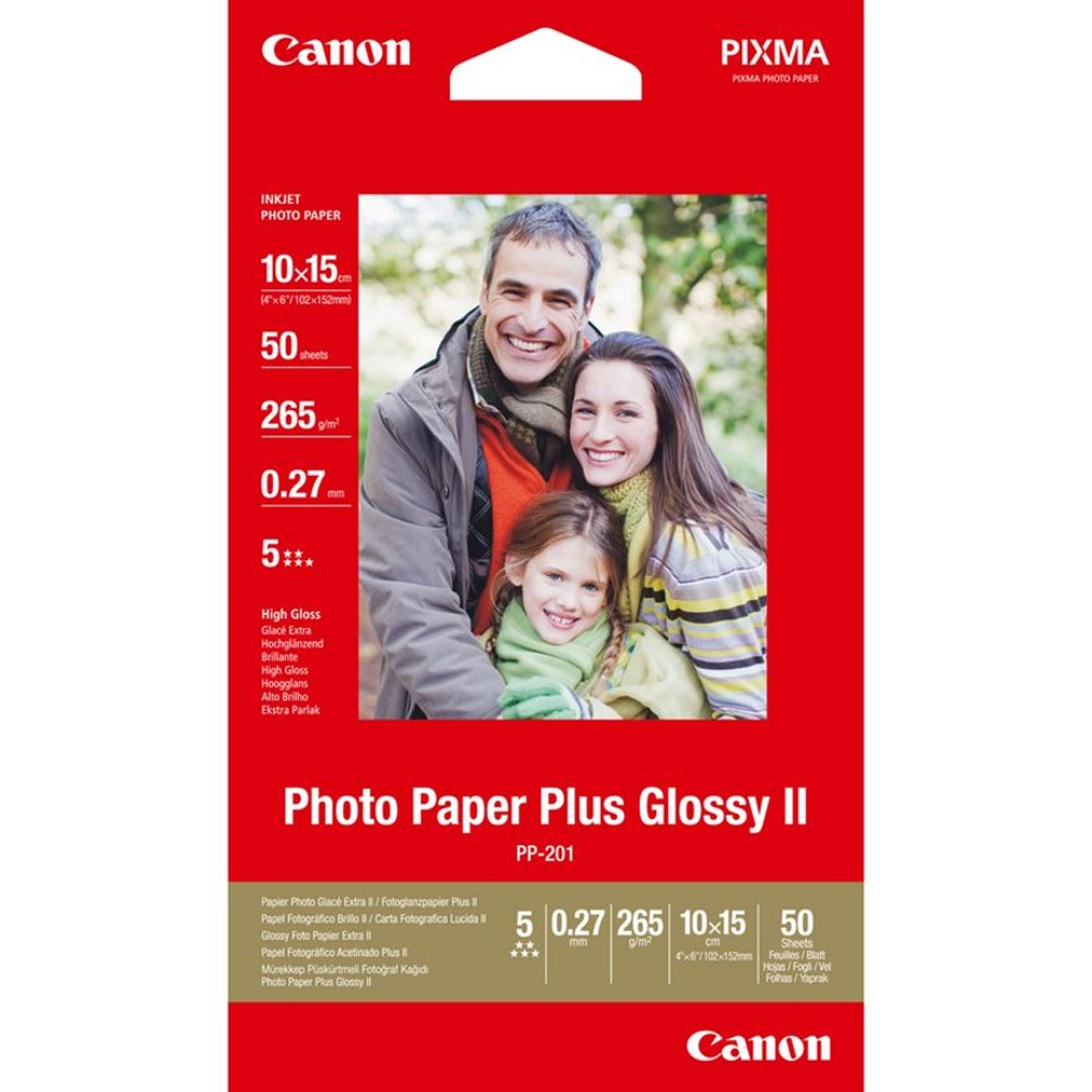 Canon PP-201 10x15 50 Sheet