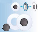 Diffuseur Falcon Eyes + Grille CDH-40-3 pour SR-41T