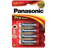 Panasonic AA LR6 Pro Power Alkaline Penlites (4 pezzi)