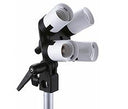 Falcon Eyes Lampenhalter LH-4E27LS 4 x E27 mit Tilting Bracket