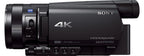 Sony FDR-AX100E 4K camcorder zwart