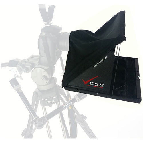 OneTakeOnly Pad Prompter (autocue) voor op een lampstatief