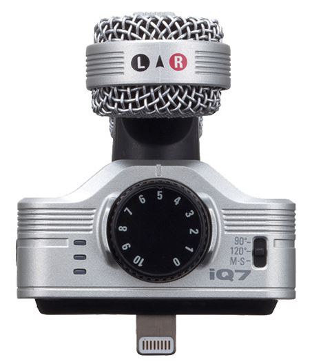 Zoom iQ7 MS Stereo Microphone per iPhone e iPad