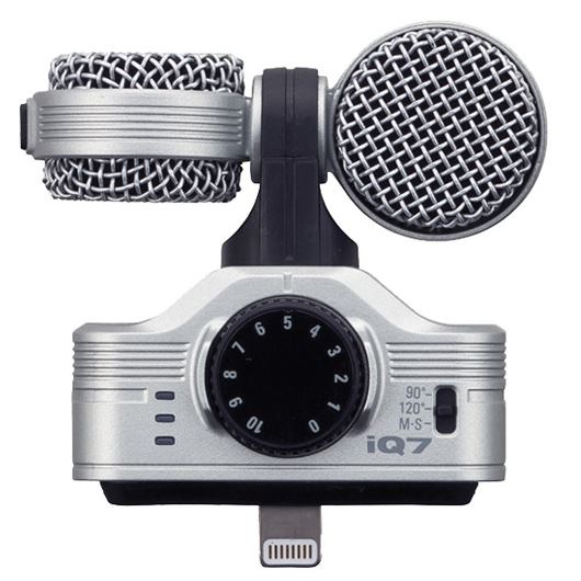 Zoom iQ7 MS Stereo Microphone per iPhone e iPad