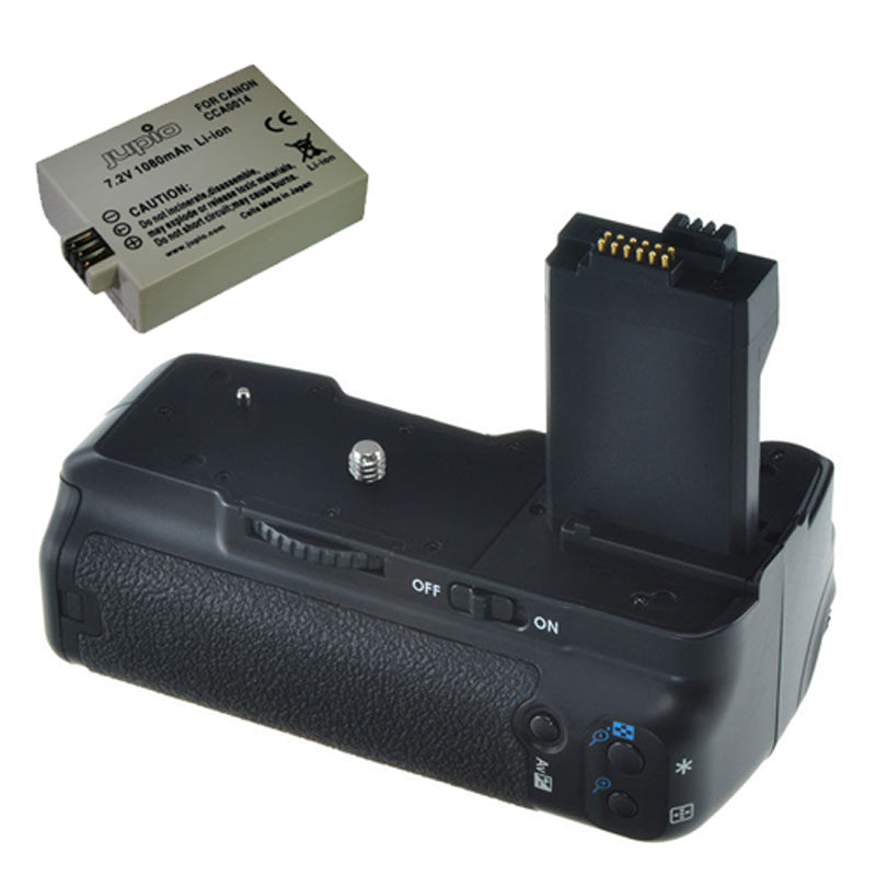 Jupio Battery Grip for Canon 450D/500D/1000D + Jupio LP-E5/NB-E5