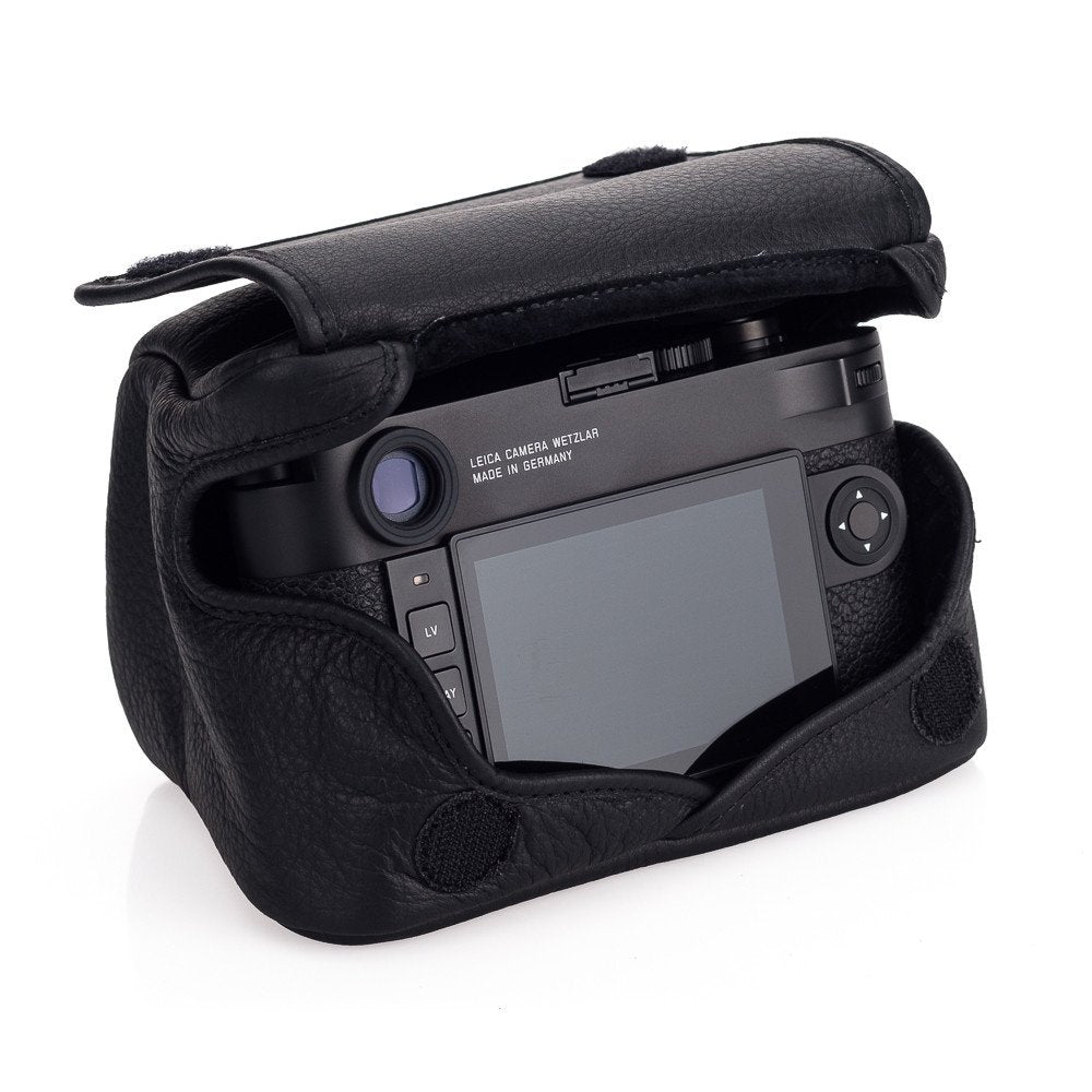 Leica 14893 Leather Pouch Short Black