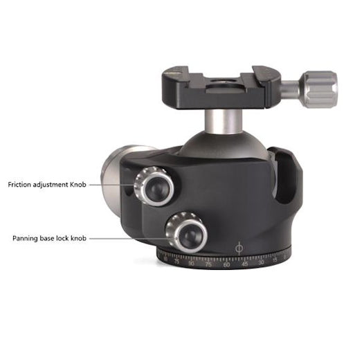 Leofoto LH-55 + testa a sfera QP-70