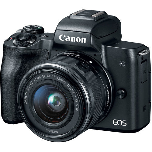 Canon EOS M50 zwart + 15-45mm IS STM