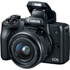Canon EOS M50 zwart + 15-45mm IS STM