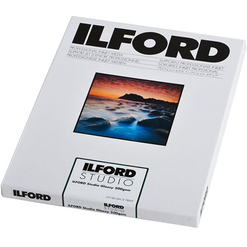 Ilford STUDIO Glossy 200g Postcard 100 feuilles