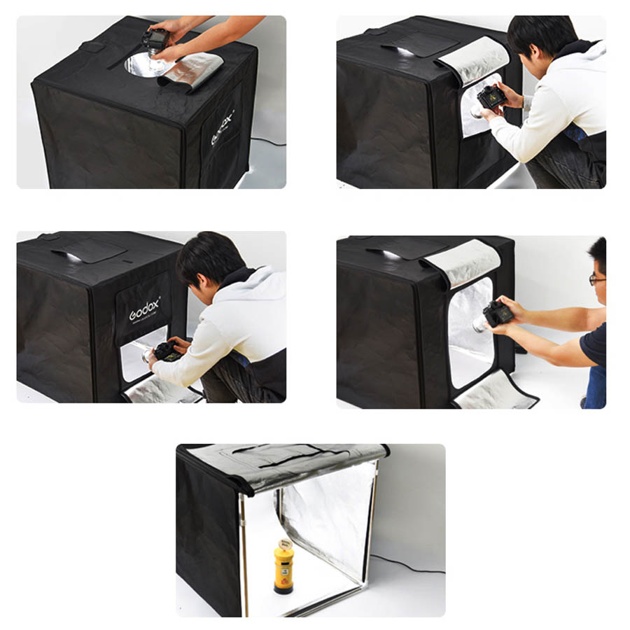 Godox Portable Double Light LED Ministudio L40 x 40 x 40 cm