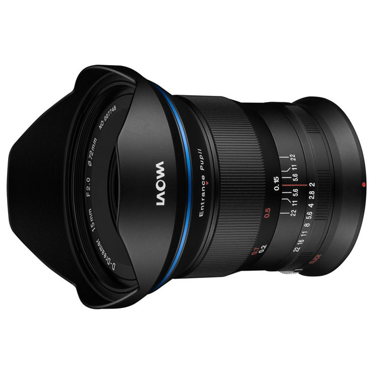 Obiettivo Laowa 15mm f/2 ZERO-D per Nikon Z