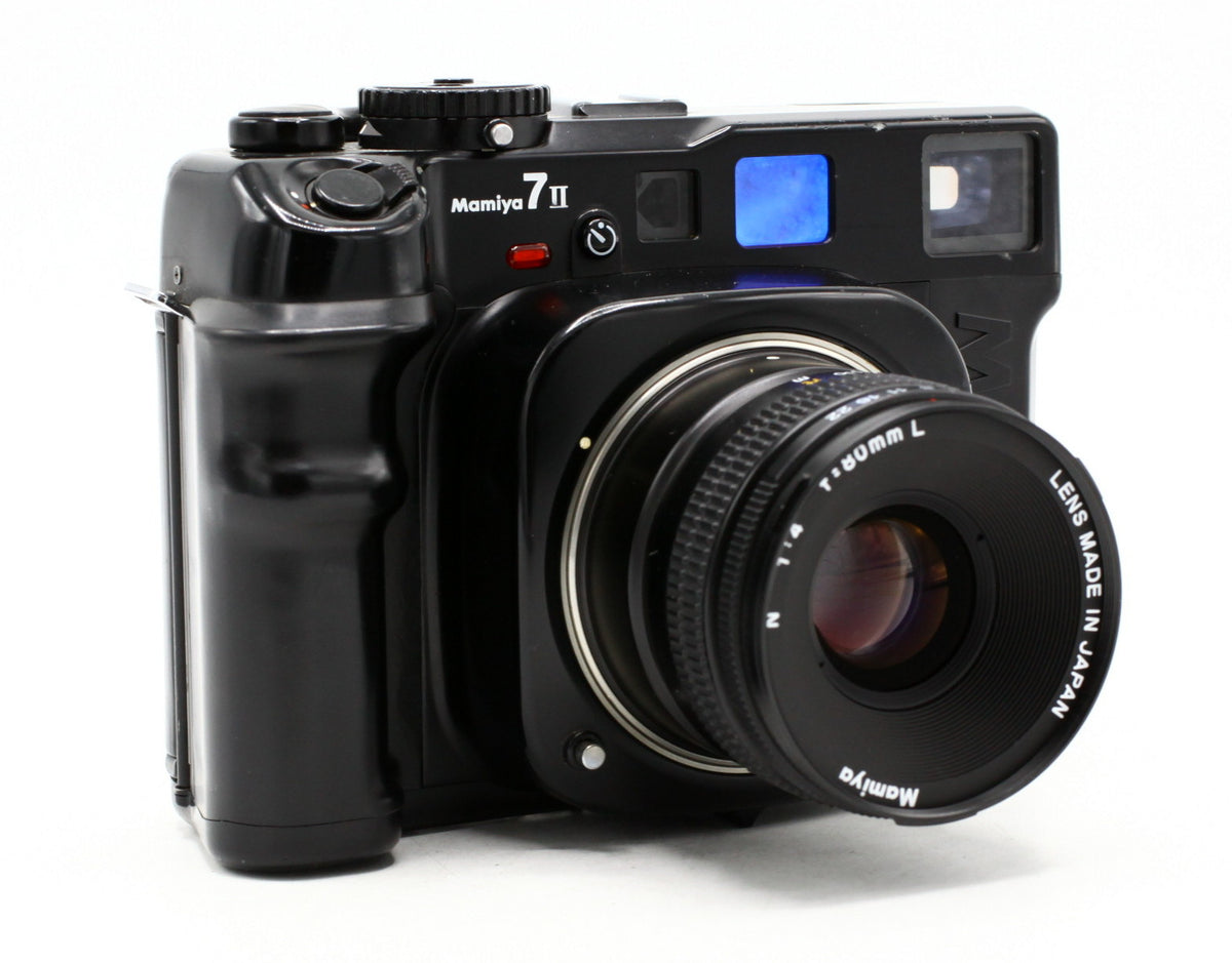 Occ- Mamiya 7 II body + N 80mm F/4.0 L SN:TF1024 SG1244 12 mnd gar