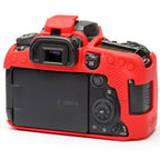 easyCover Housse de protection pour Canon 90D Rouge