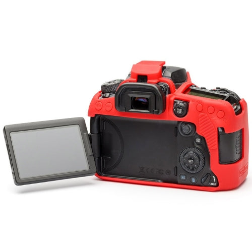 easyCover Housse de protection pour Canon 90D Rouge