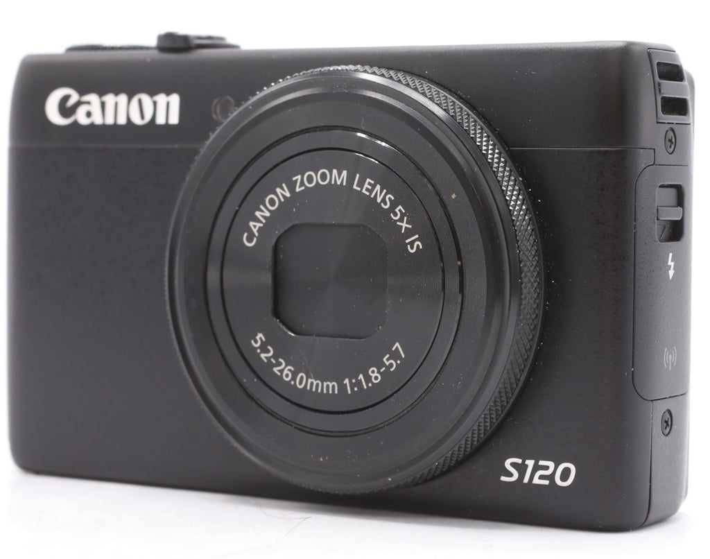 Canon Powershot S120 zwart SN:033055001103 (6 mnd gar) occasion