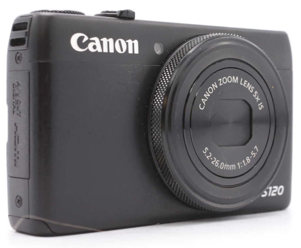 Canon Powershot S120 zwart SN:033055001103 (6 mnd gar) occasion