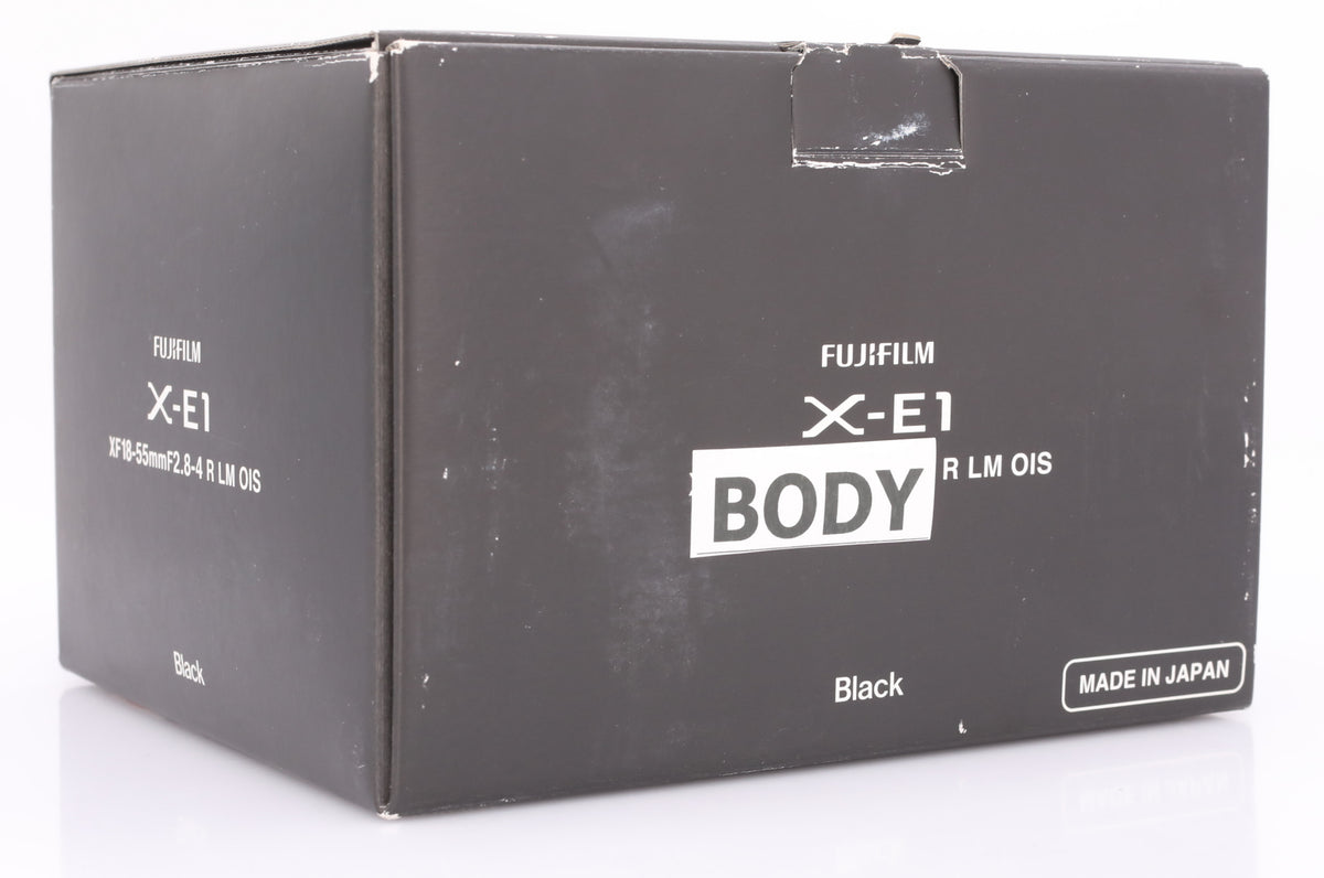Fujifilm X-E1 body zwart occasion