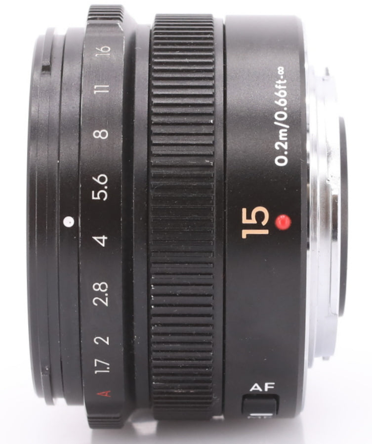 DJI MFT 15mm F/1.7 ASPH. (Panasonic Leica DG Summilux) occasion (incl. BTW)