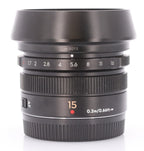 DJI MFT 15mm F/1.7 ASPH. (Panasonic Leica DG Summilux) occasion (incl. BTW)