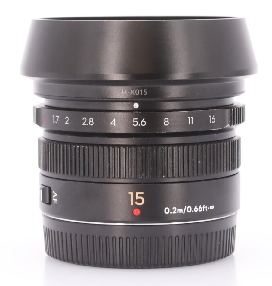 DJI MFT 15mm F/1.7 ASPH. (Panasonic Leica DG Summilux) occasion (incl. BTW)