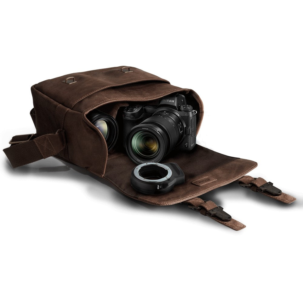 Nikon CS-P14 Leren Schoudertas