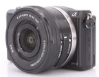 Sony A5000 body zwart + 16-50mm F/3.5-5.6 OSS zwart occasion