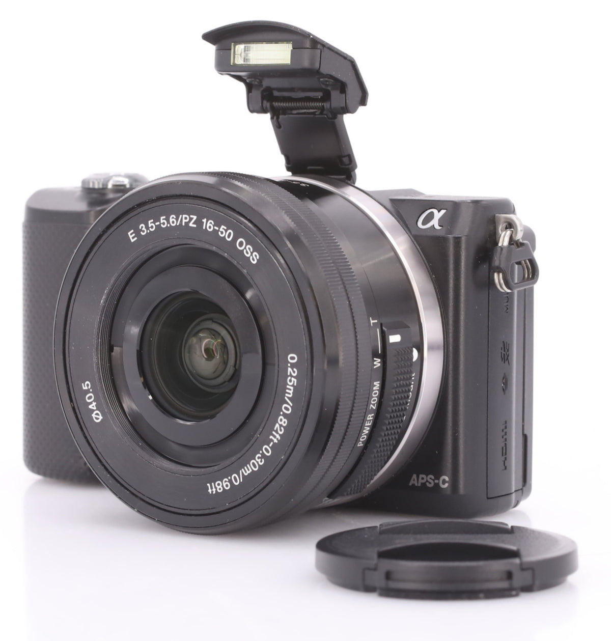 Sony A5000 body zwart + 16-50mm F/3.5-5.6 OSS zwart occasion
