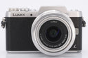 Panasonic Lumix DMC-GF7 zwart/zilver + 12-32mm F/3.5-5.6 Asph Mega OIS zilver occasion