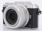 Panasonic Lumix DMC-GF7 zwart/zilver + 12-32mm F/3.5-5.6 Asph Mega OIS zilver occasion