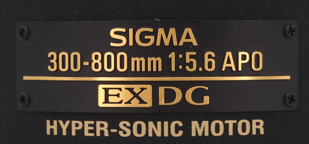 Sigma 300-800mm F/5.6 APO EX DG IF HSM Nikon occasion