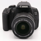 Canon EOS 700D + 18-55mm iS II occasion