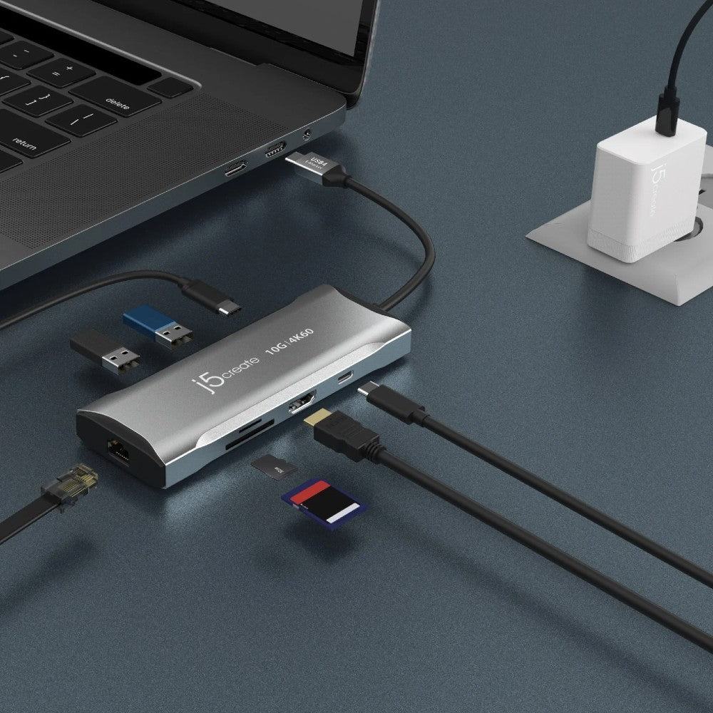 j5create 4K60 Elite USB-C® 10Gbps Mini Dock