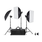 Kit de flash de estudio Godox MS200V-D Trio