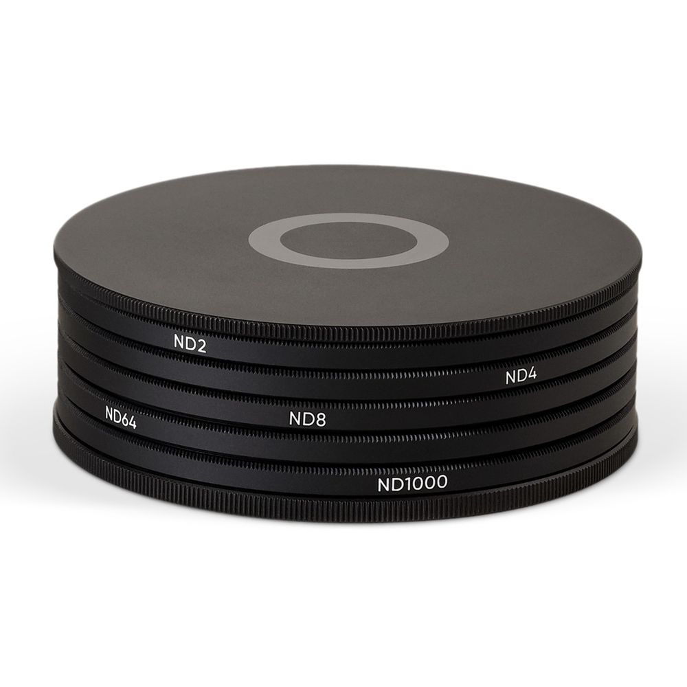 Kit de filtres pour objectif Urth 77mm ND2, ND4, ND8, ND64, ND1000 (Plus+)