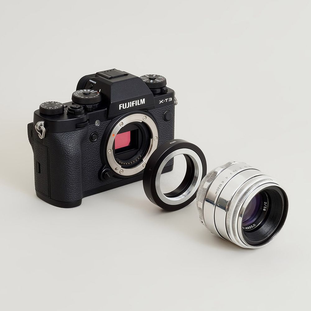Adaptateur de monture d'objectif Urth : Compatible avec l'objectif M39 et le boîtier de l'appareil photo Fujifilm X