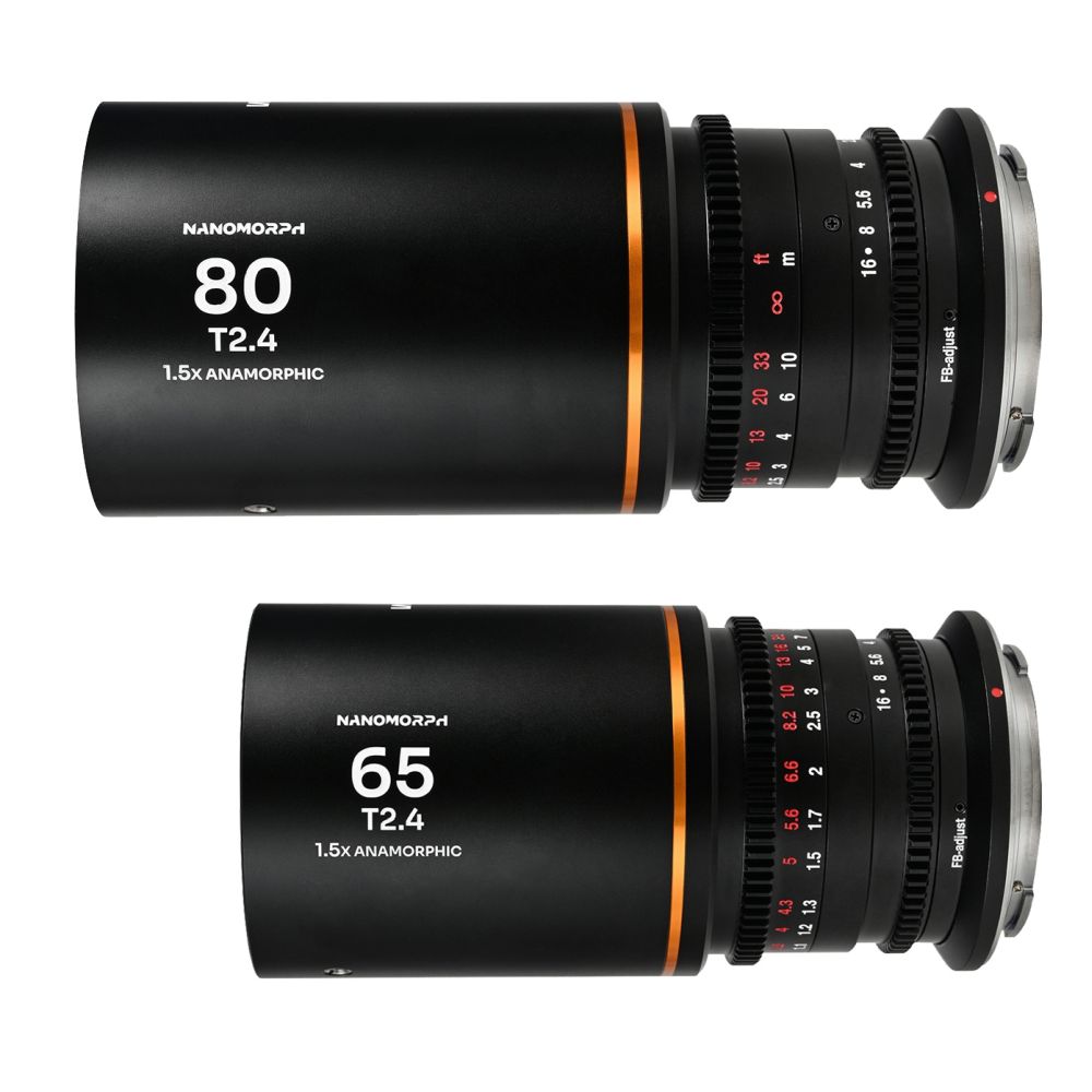 Pacchetto Laowa Nanomorph S35 (65mm, 80mm) (ambra) Nikon Z