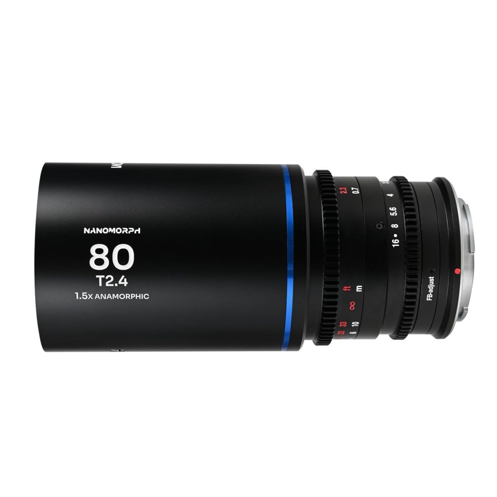 Laowa Nanomorph 80mm T2.4 1.5x S35 (Blau) Canon RF