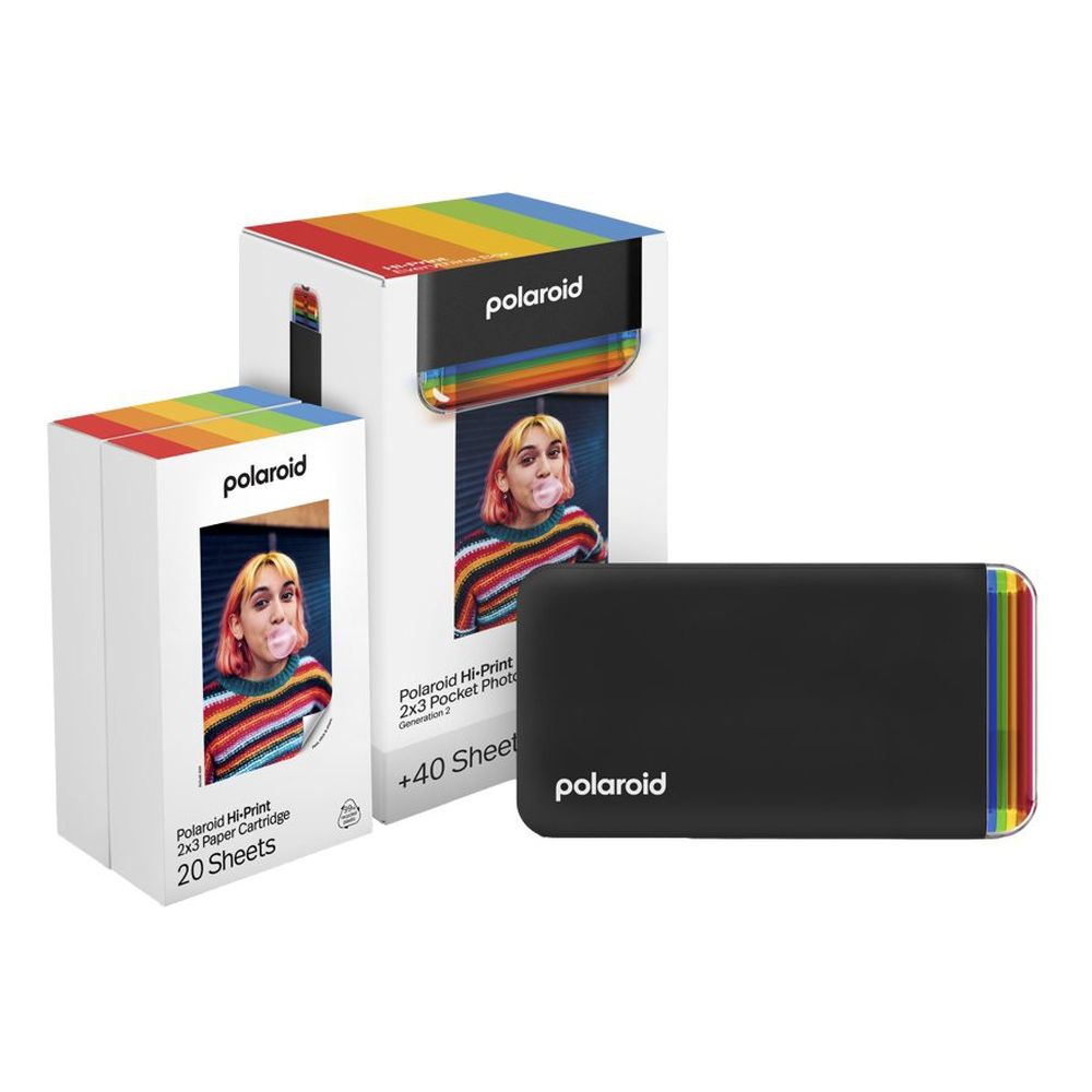 Polaroid Everything Box Hi·Print 2x3 Gen 2 - zwart OUTLET
