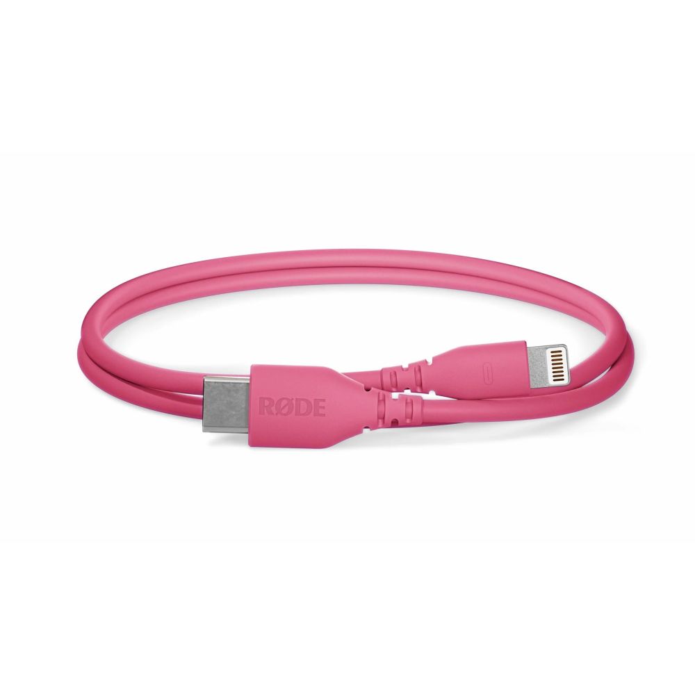 RØDE SC21 30cm USB-C zu Lightning Kabel, rosa
