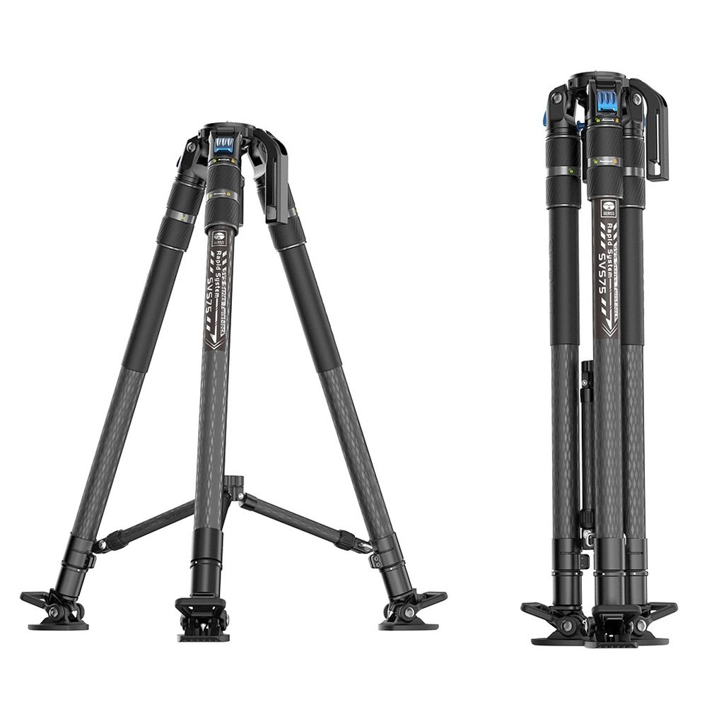 Treppiede video Sirui SVS75 con testa SVH-15