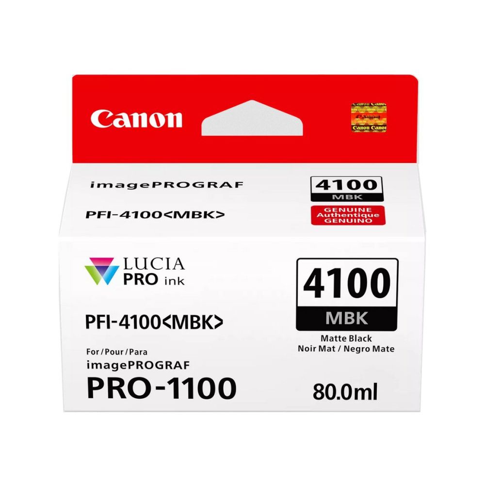 Serbatoio d'inchiostro nero opaco Canon PFI4100