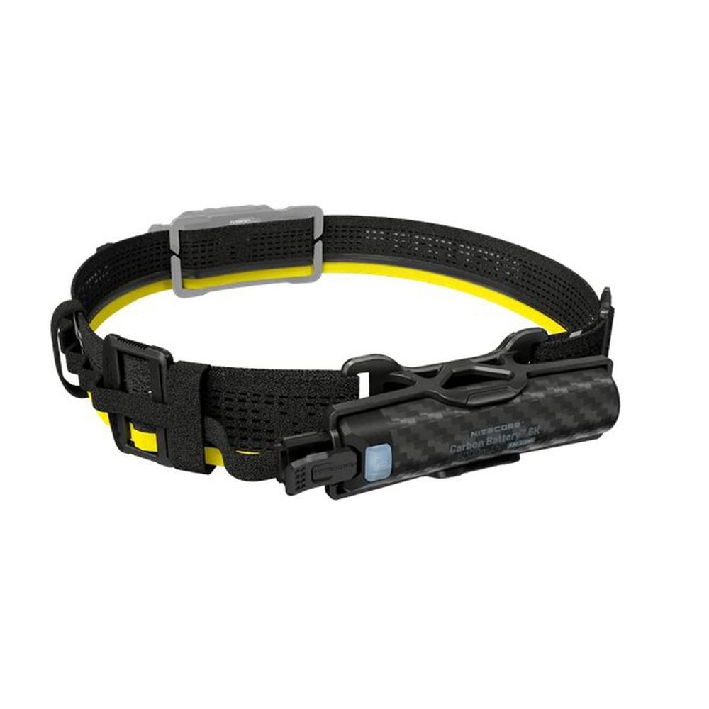 Kit d'autonomie de Lampe Frontale Nitecore Carbon Batterie 6K Extended Headlamp