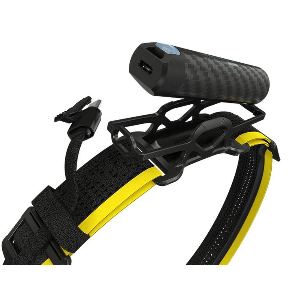 Kit d'autonomie de Lampe Frontale Nitecore Carbon Batterie 6K Extended Headlamp